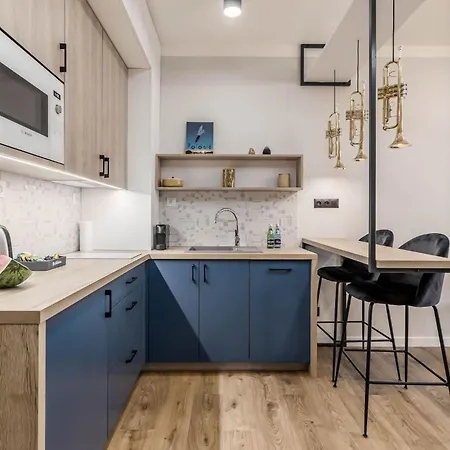 Deo Plaza Luksusowe Z Widokiem Na Motlawe By Renters شقة غدانسك