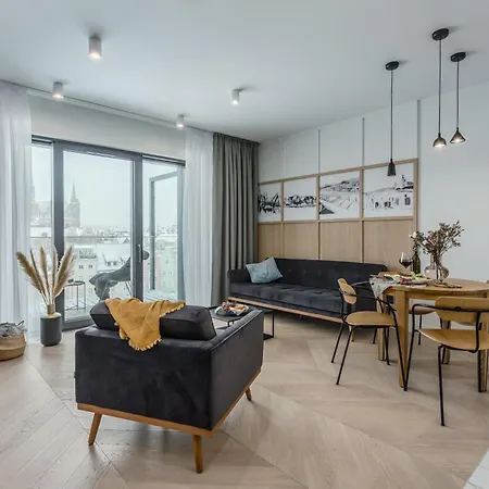 شقة Deo Plaza Luksusowe Z Widokiem Na Motlawe By Renters غدانسك