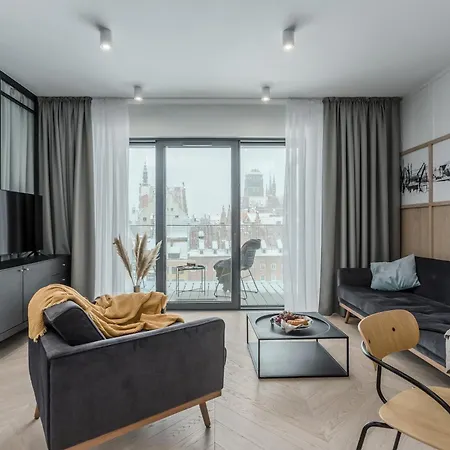 Deo Plaza Luksusowe Z Widokiem Na Motlawe By Renters Apartmán Gdaňsk