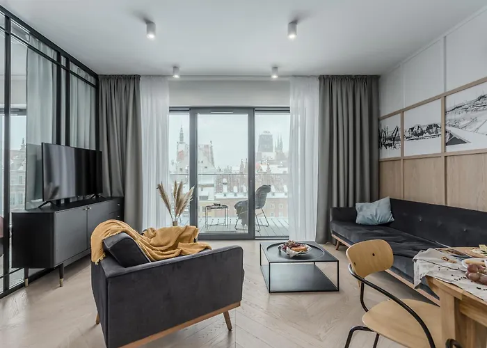 Deo Plaza Luksusowe Z Widokiem Na Motlawe By Renters Apartamento Gdansk